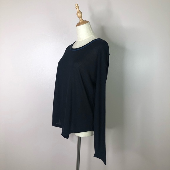 Anthropologie l Akemi + Kin Open Tie Back Shirt S - Picture 3 of 12